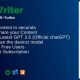 AI Writer for IOS – AI Content Writer based on ChatGPT GPT 3.5 and OpenAI | IOS Swift Full Applicati