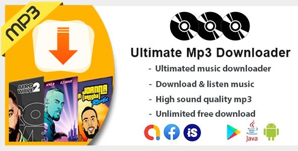 Mp3 Downloader - Music Downloader & Audio Player [Android Source Code]