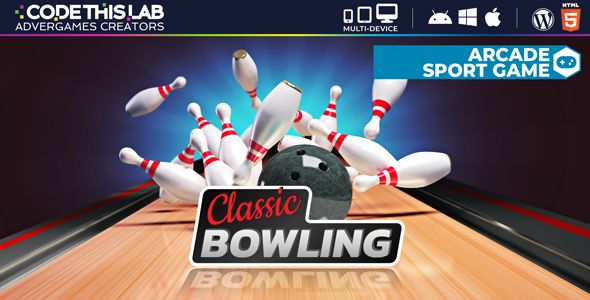 Classic Bowling – HTML5 Sport Game