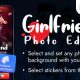 Girlfriend Photo Frame Editor – Photo Editor – Background Editor – Photo Frame