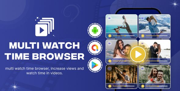 Multi Watch Time Browser - Multiscreen Browser Tabs - Video viewer Booster 2 Multi Watch Time Browser - Multiscreen Browser Tabs - Video viewer Booster