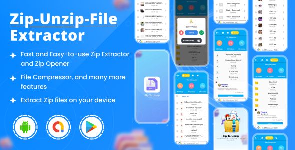 Zip Unzip files extractor - Zip Files Archiver - Zip File Reader - Unzip Archiver - Zip Maker 2 Zip Unzip files extractor - Zip Files Archiver - Zip File Reader - Unzip Archiver - Zip Maker