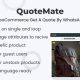 QuoteMate – WooCommerce Get A Quote By WhatsApp