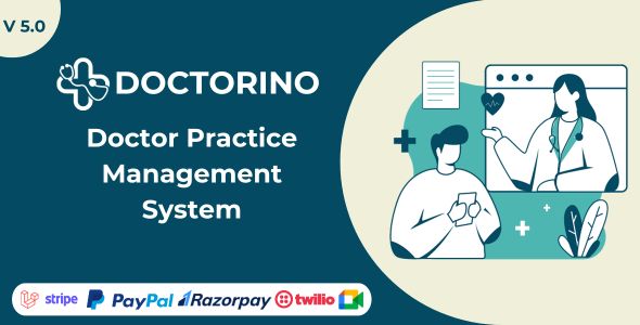 Doctorino – Doctor Practice Management System Laravel