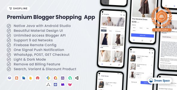 Shopline - Premium Blogger Shopping App 1.4