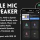 Mobile Mic to Speaker with AdMob Ads Android