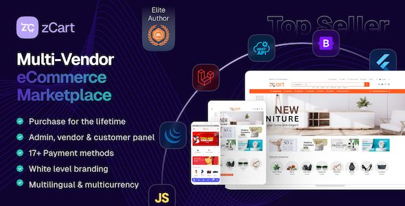 zCart – Multi-Vendor eCommerce Marketplace