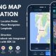 Floating Map Navigation with AdMob Ads Android