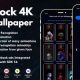 Face Lock 4K Live Wallpaper Face Recognition with AdMob Ads Android