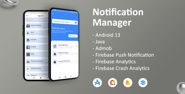 Notification Saver & Blocker |Admob|Android|Java|Firebase