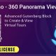 GutenPano – 360 Panorama Viewer for Gutenberg