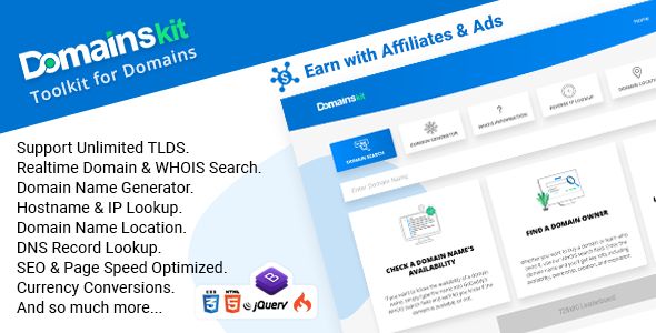 DomainsKit – Toolkit for Domains