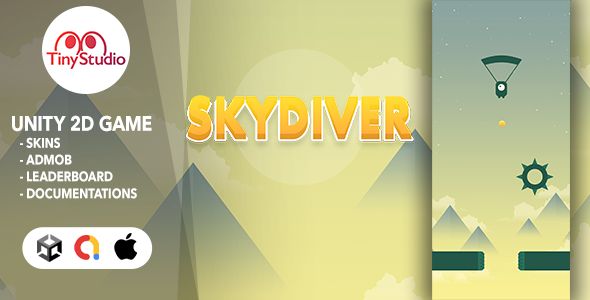 Skydiver – Unity project