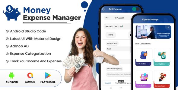 Money Expense Manager | Loan Comparison Calculator | EMI Calculator | Android App | Admob Ads 2 Money Expense Manager | Loan Comparison Calculator | EMI Calculator | Android App | Admob Ads