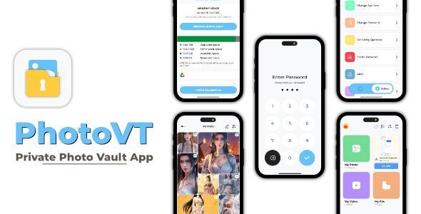 Private Photo Vault – iOS App SwiftUI