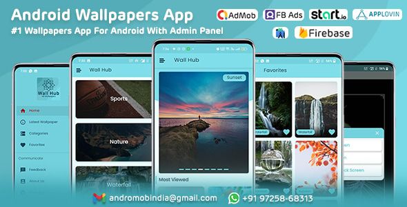 Wall Hub - Android Wallpapers App