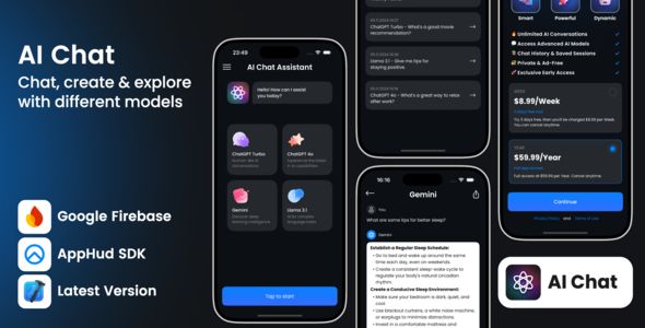 AI Chat Assistant – iOS App Source Code