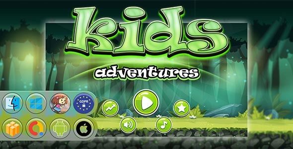 Kids Adventure Game Template