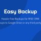 Easy Backup – Regular backups for RISE CRM