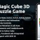 Magic Cube Puzzle 3D Game with AdMob Ads Android
