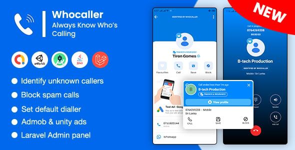 Whocaller Caller ID & Spam Blocker v1.0