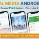 Social Media Android App With Reward Point System – Post, Like & Earn