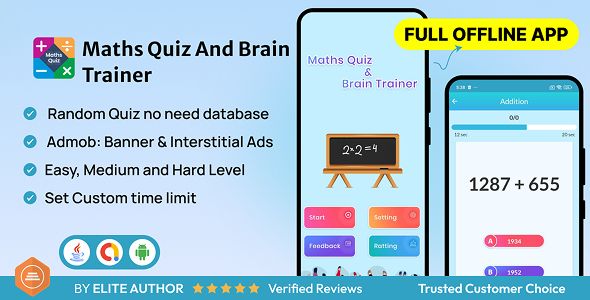 Maths Quiz and Brain Trainer