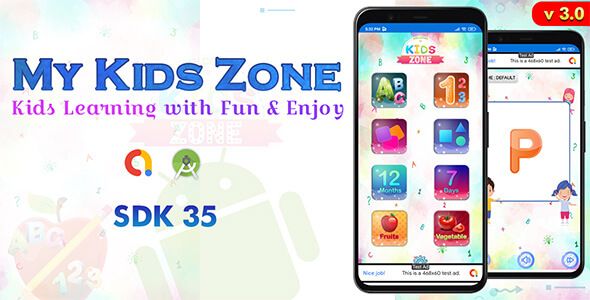My Kids Zone - Kids Pre-school learning App(Android 15 Supported)