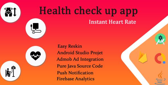 health check up app with finger : Instant Heart Rate
