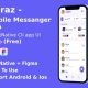 Fun Mobile Messenger App | UI Kit | ReactNative | Figma FREE | Life Time Update | Horaz
