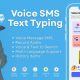 Voice SMS Text Typing with AdMob Facebook Ads Android