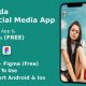 Adda ANDROID + IOS + FIGMA | UI Kit | Ionic | Social Media App | Free Figma