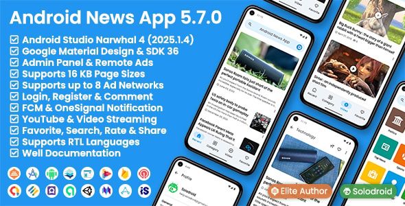 Android News App v5.2.0
