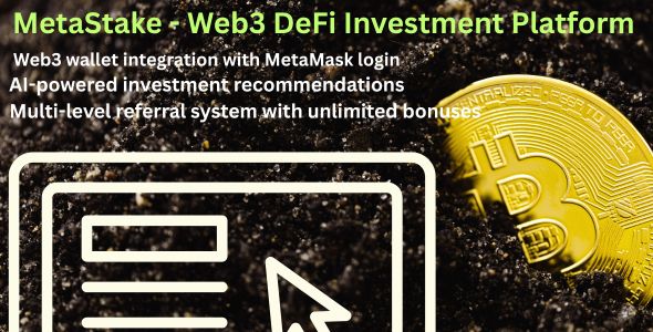 MetaStake – Web3 Investment & Staking Platform with AI Insights & Referral System