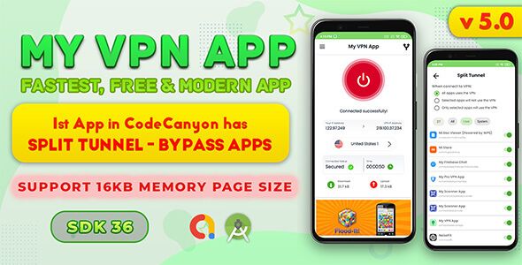 My VPN Android App (Android 16 Supported)