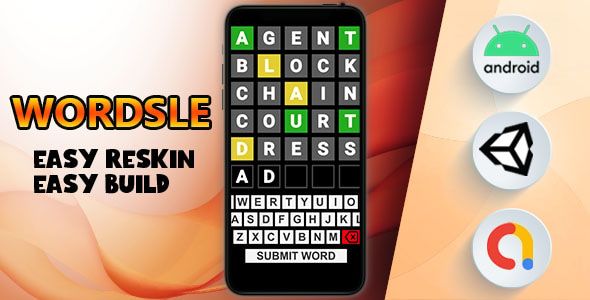 Wordsle - (Unity - Admob - Game) 2 Wordsle - (Unity - Admob - Game)