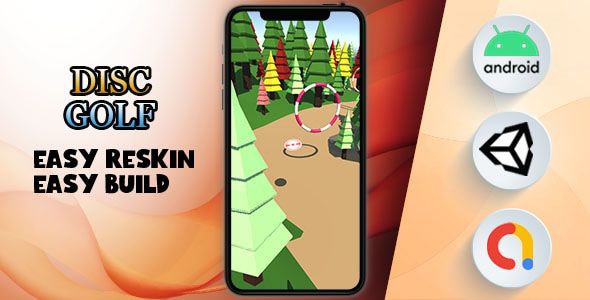 Disc Golf - (Unity - Admob - Game)