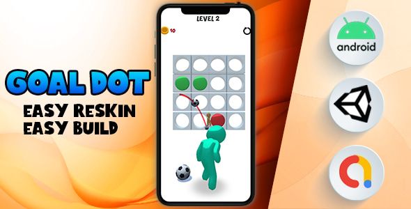 Goal Dot - (Unity - Admob - Game) 2 Goal Dot - (Unity - Admob - Game)