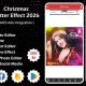 Christmas Glitter Effect 2026 | Photo Frame Editor | Photo Editor App with Ads Integration