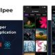 Wallpee – Full React native wallpaper app with backend, Graphql API