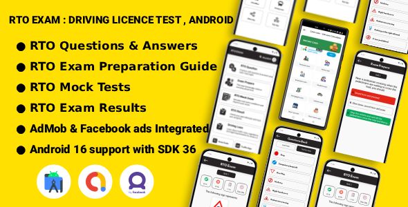RTO Exam : Driving Licence Test, Android