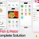 Fish And Meat Online Delivery Android App with Interactive Admin Panel