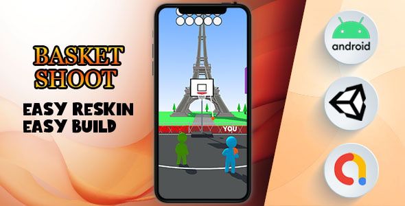 Basket Shoot - (Unity - Admob - Game)