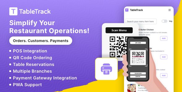 TableTrack - The Complete SaaS Restaurant Management Solution