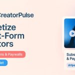 CreatorPulse – Monetize Short-Form Creators | Subscription, Paywall & Live Video PHP Platform