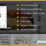 Mega Posts and Custom Posts Display WP Plugin