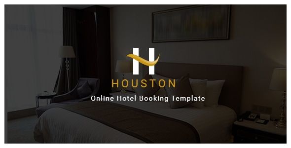 Houston - Online Hotel Booking Template