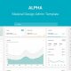 Alpha – Material Design Admin Template
