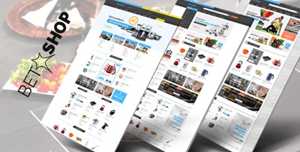 Vina BetaShop - Kitchen Appliances VirtueMart Template