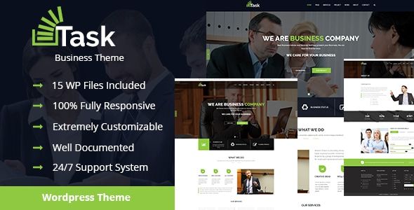 Task - Business & Corporate WordPress Theme
